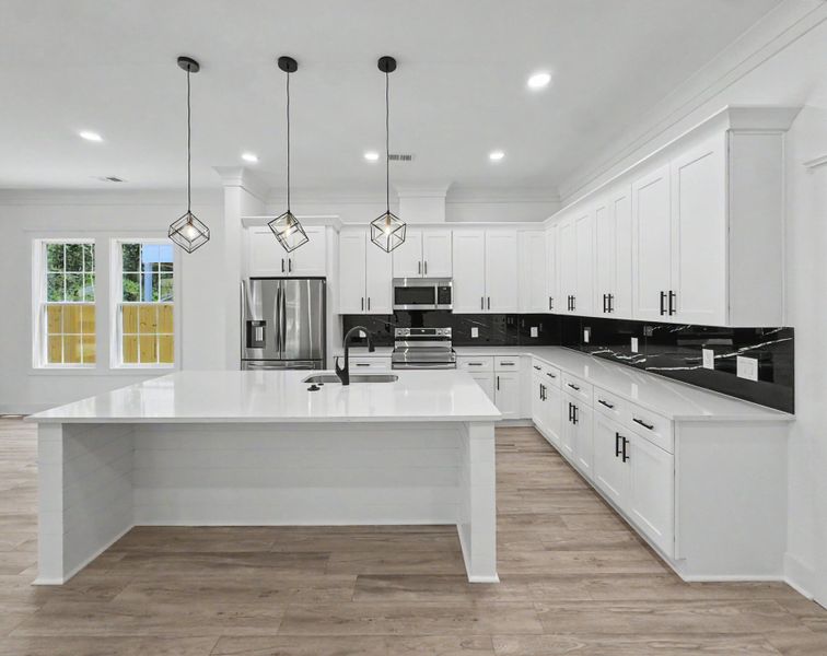 Furnished interior view inside a new home in , North Charleston (Image 11).