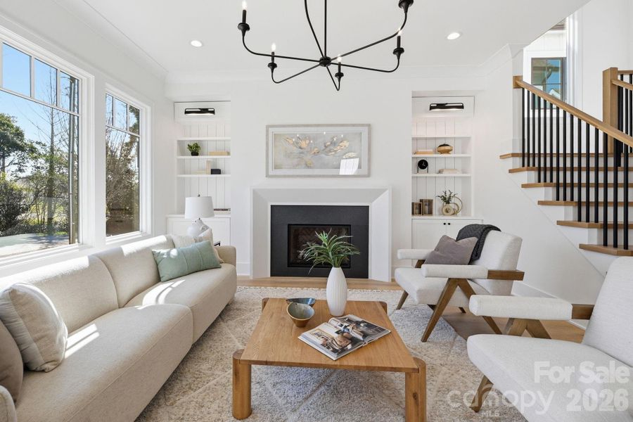 Furnished interior view inside a new home in , Davidson (Image 16).