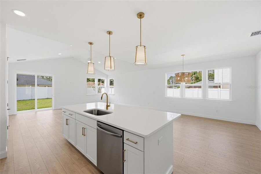 Furnished interior view inside a new home in Palm Coast Homes, Palm Coast (Image 19).