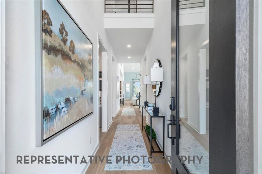 Furnished interior view inside a new home in Meraki, McLendon-Chisholm (Image 23).