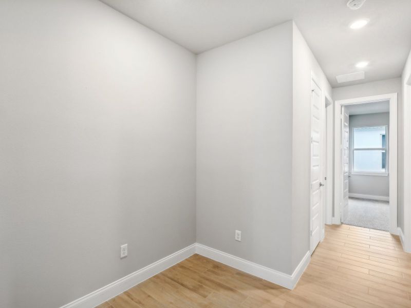 Hallway in the Jade floorplan at 6358 Sweetwood Drive