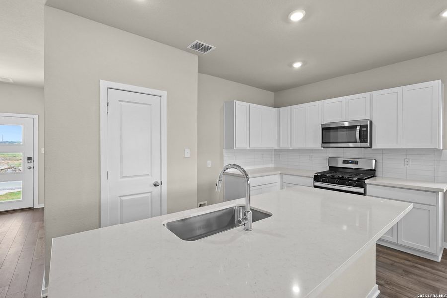 Furnished interior view inside a new home in Summerlin, San Antonio (Image 8).