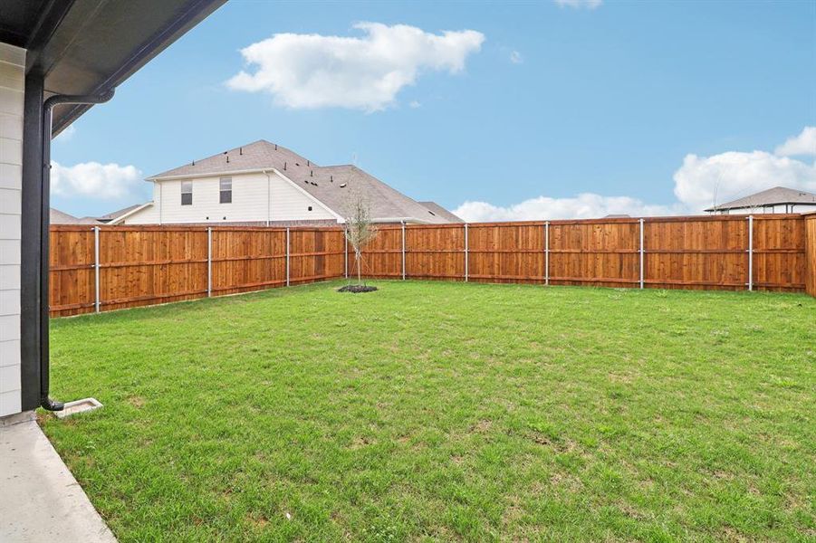 Exterior details and patio area of a home in Lakehaven - Spring Series, Farmersville (Image 3).