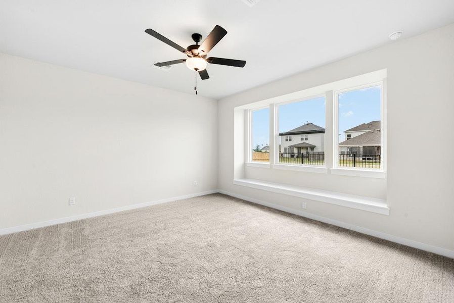 Spacious, unfurnished interior of a new home in University Heights, Round Rock (Image 17). Spacious, unfurnished interior of a new home in University Heights, Round Rock (Image 17).