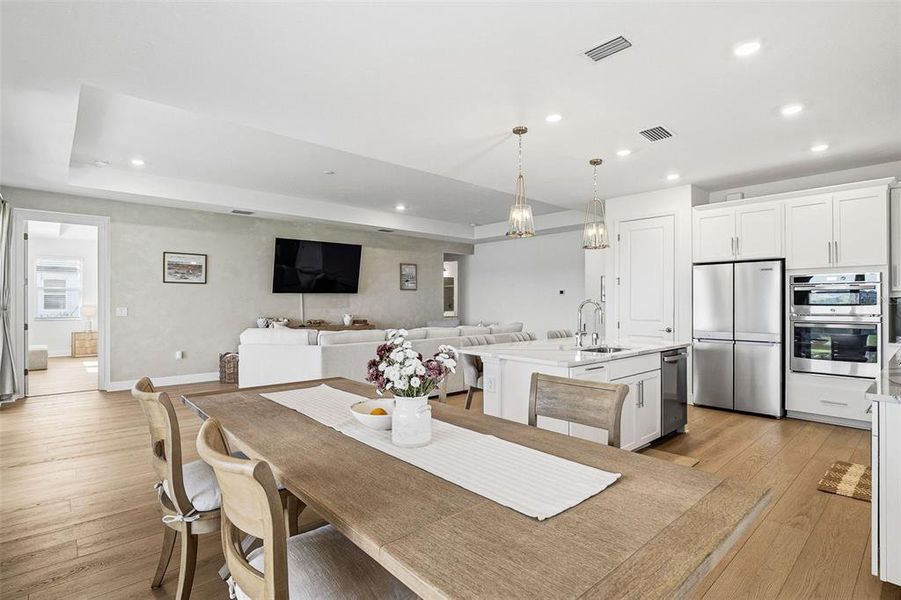 Furnished interior view inside a new home in Sweetwater at Lakewood Ranch, Bradenton (Image 19).