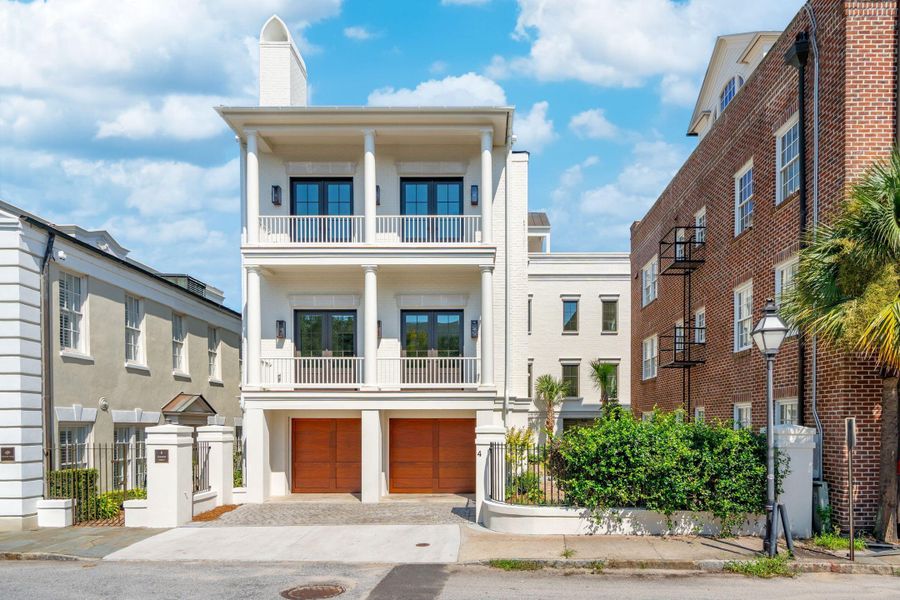 Front exterior of a new home in , Charleston, SC, highlighting curb appeal (Image 23).