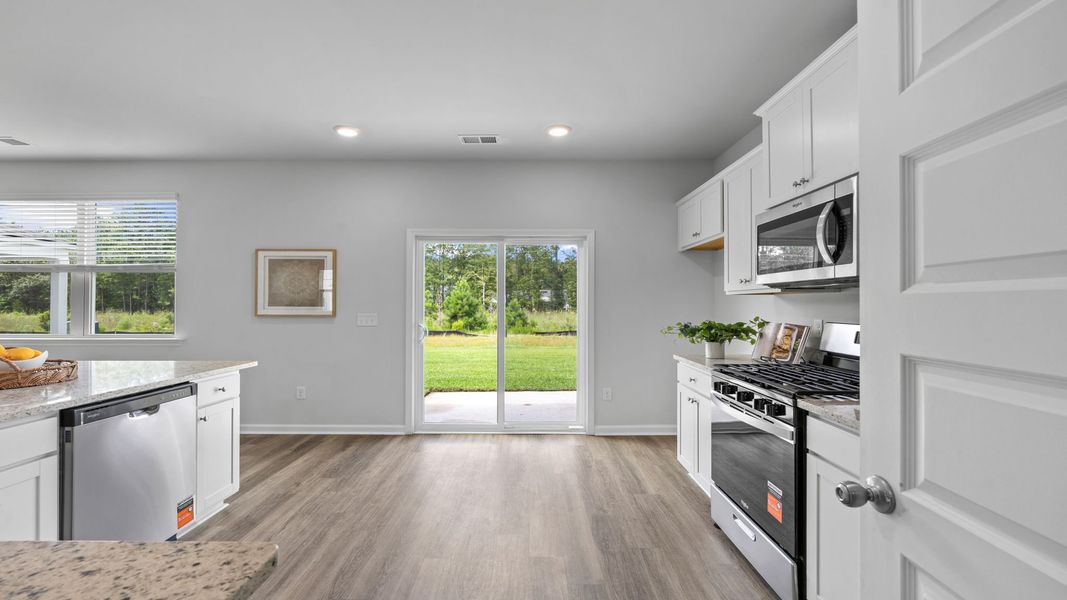 Furnished interior view inside a new home in The Retreat at East Argent, Ridgeland (Image 11).