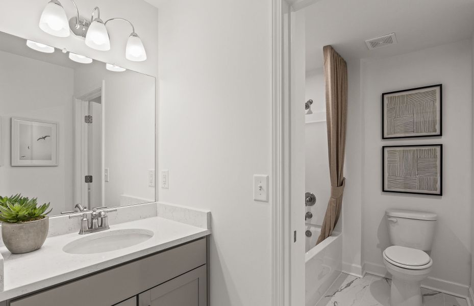 Representative furnished interior of a home built from the Frazier by Pulte Homes in Anderson Point Estates, McDonough (Image 15).