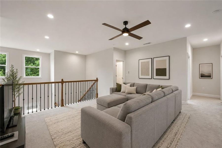 Furnished interior view inside a new home in , Duluth (Image 10). Furnished interior view inside a new home in , Duluth (Image 10).