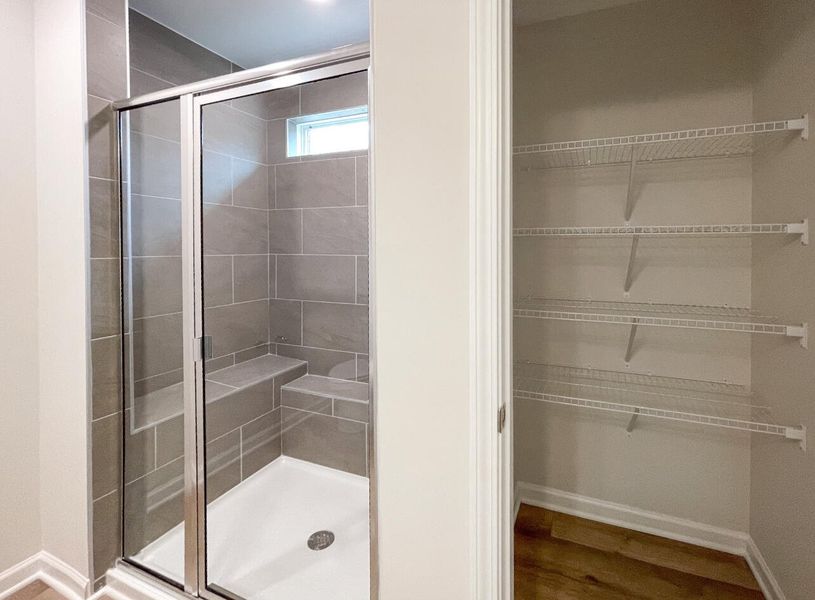 Furnished interior view inside a new home in Attenborough Townhomes, Piedmont (Image 9). Furnished interior view inside a new home in Attenborough Townhomes, Piedmont (Image 9).