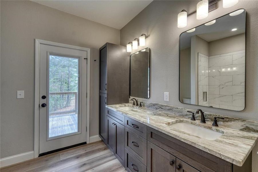 Furnished interior view inside a new home in , Blairsville (Image 13).