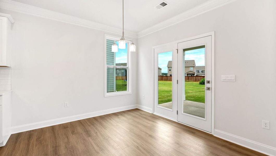 Representative unfurnished interior of a home built from the SUMMIT by D.R. Horton in Adams Glen, Greenville (Image 20). Representative unfurnished interior of a home built from the SUMMIT by D.R. Horton in Adams Glen, Greenville (Image 20).
