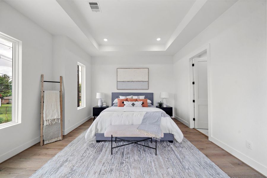 Furnished interior view inside a new home in , Houston (Image 16). Furnished interior view inside a new home in , Houston (Image 16).