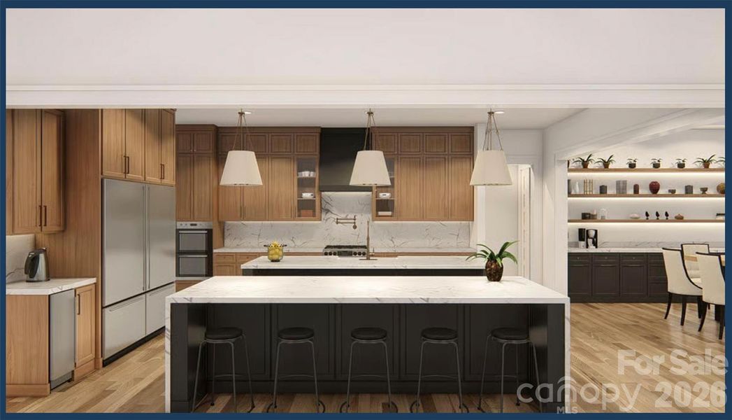 Furnished interior view inside a new home in , Marshville (Image 15).