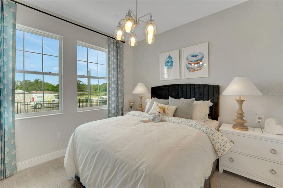 Furnished interior view inside a new home in Willowbrook North, Winter Haven (Image 26).