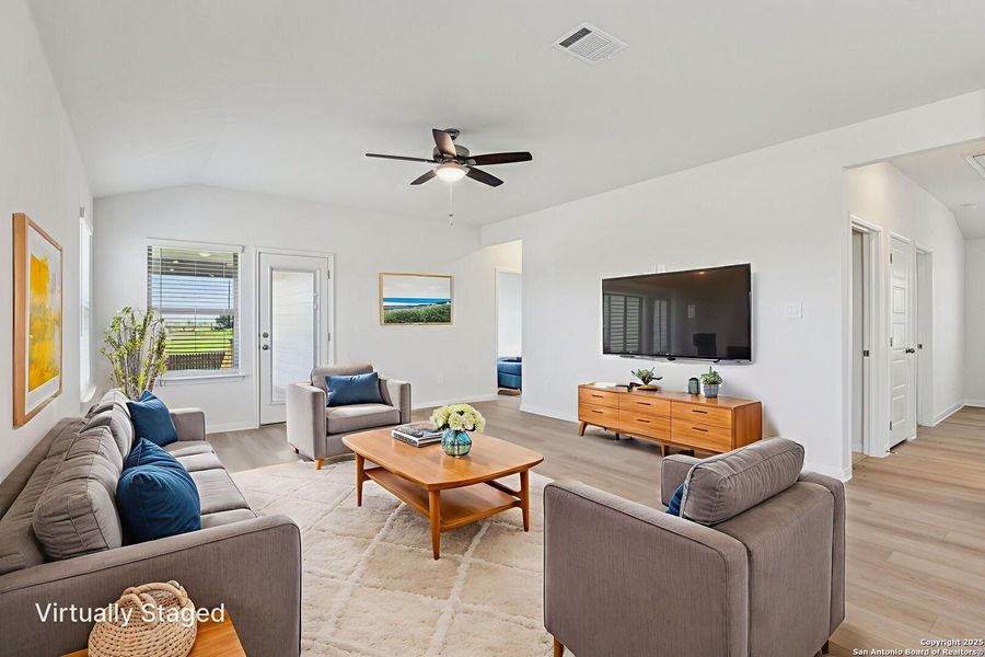 Furnished interior view inside a new home in Catalina, Converse (Image 12).