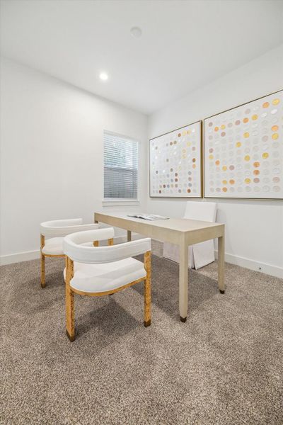 Furnished interior view inside a new home in , Houston (Image 10).