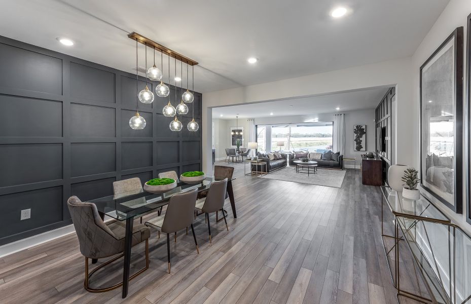 Furnished interior view inside a new home in Hendrix Reserve, Lake Worth (Image 11).