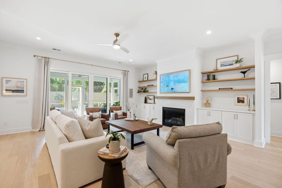 Furnished interior view inside a new home in , Mount Pleasant (Image 15).