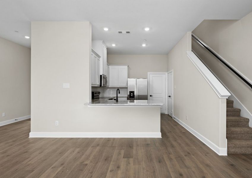 The Addison has a wonderful open-concpet layout.