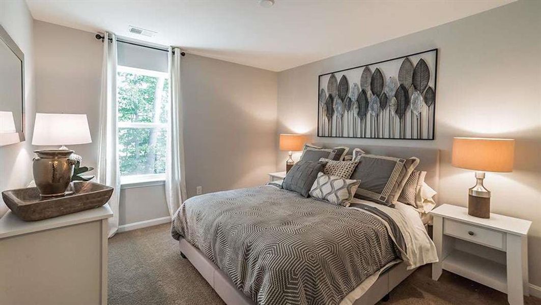 Furnished interior view inside a new home in Jackson Landing, Jefferson (Image 26).