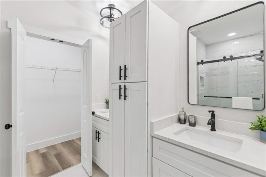 Furnished interior view inside a new home in , Atlanta (Image 18).