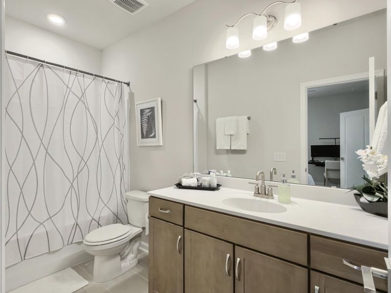 Furnished interior view inside a new home in The Groves of Berkeley, Moncks Corner (Image 46).