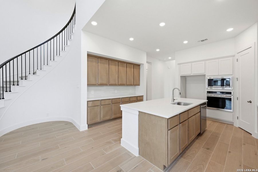 Furnished interior view inside a new home in Prominence, San Antonio (Image 4).