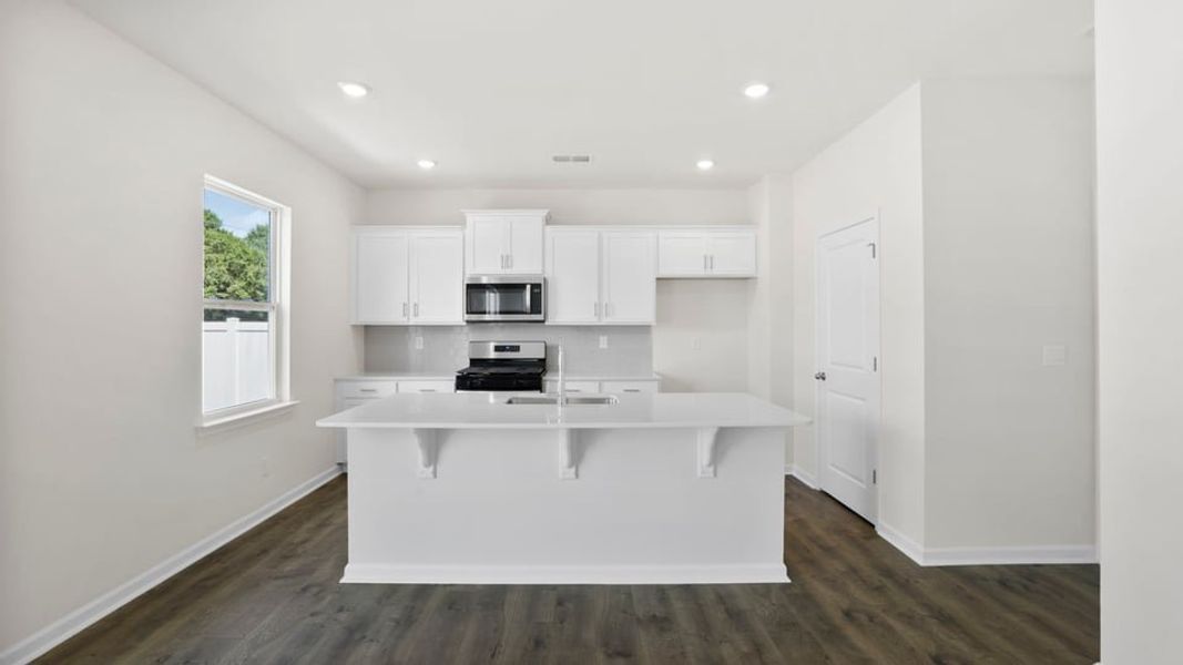 Furnished interior view inside a new home in Durbin Meadows Traditions, Fountain Inn (Image 7).