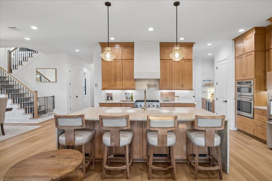 Furnished interior view inside a new home in , Katy (Image 13).