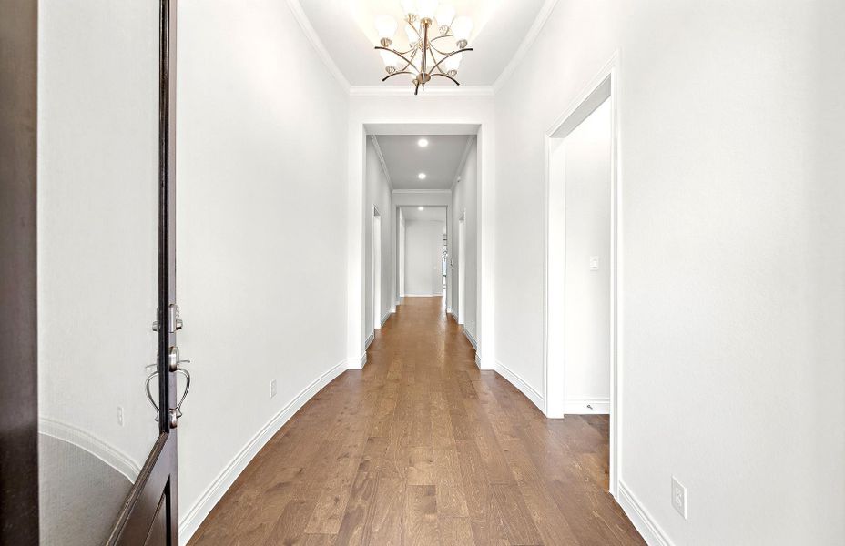 Spacious, unfurnished interior of a new home in Audubon 60′, Magnolia (Image 21).