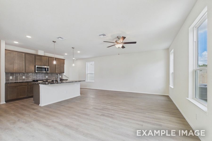 Representative furnished interior of a home built from the The Charlotte D by Davidson Homes LLC in Buffalo Way Villas, Houston (Image 7). Representative furnished interior of a home built from the The Charlotte D by Davidson Homes LLC in Buffalo Way Villas, Houston (Image 7).