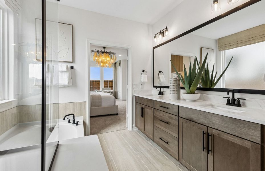 Representative furnished interior of a home built from the Harvard by Pulte Homes in Saddleside, Ponder (Image 48). Representative furnished interior of a home built from the Harvard by Pulte Homes in Saddleside, Ponder (Image 48).