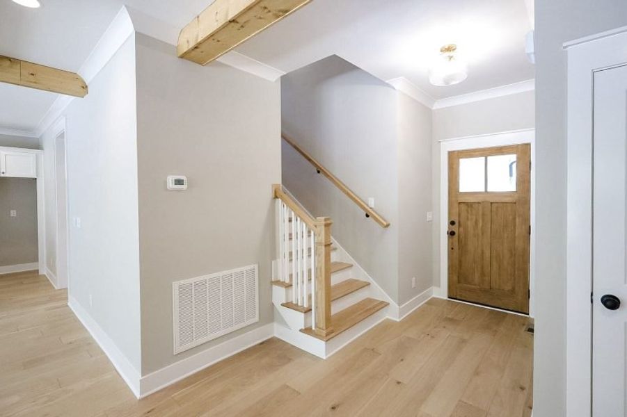 Spacious, unfurnished interior of a new home in Baker Road, Birchwood (Image 73).