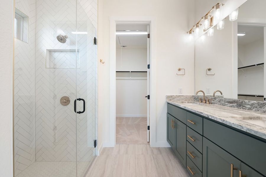 Furnished interior view inside a new home in Lagos Reserve, Manor (Image 13).