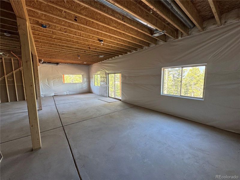 Basement ready for buildout