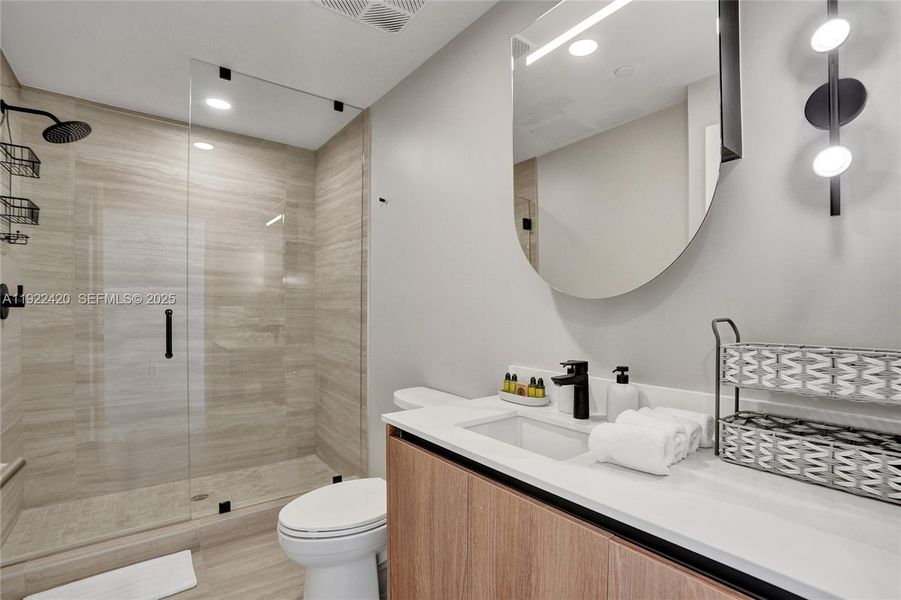 Furnished interior view inside a new home in 72 Park, North Miami Beach (Image 7).