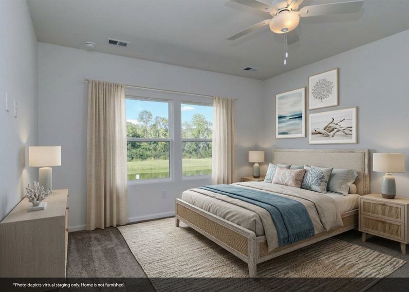 Furnished interior view inside a new home in Jordan Grove, Conway (Image 10).