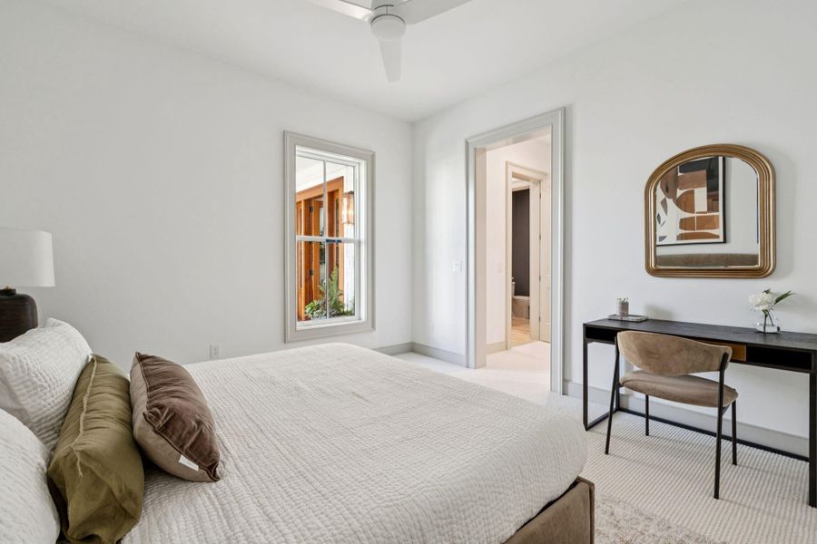 Furnished interior view inside a new home in , Charleston (Image 9).