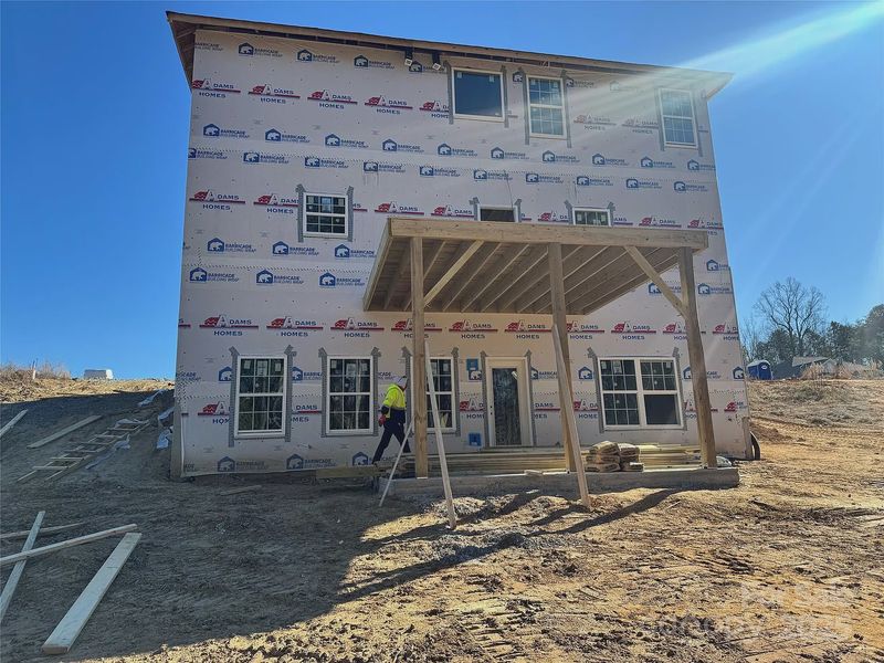 In-progress construction of a new home in Lauren Pines, York, SC (Image 18).