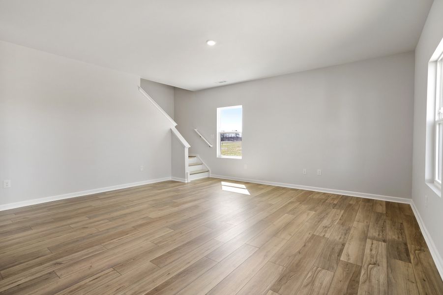 Spacious, unfurnished interior of a new home in Cambridge Reserve, Angier (Image 21).