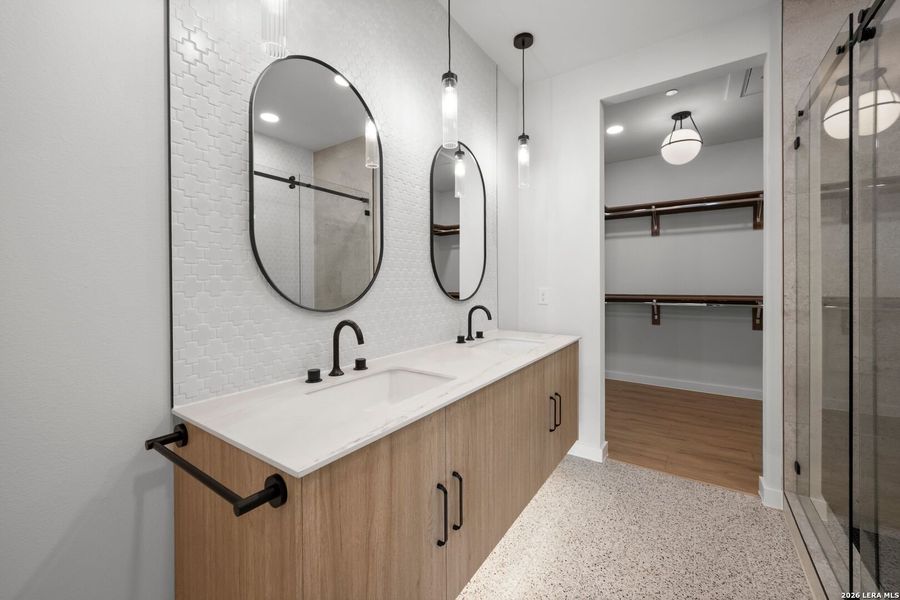 Furnished interior view inside a new home in Dovetail, New Braunfels (Image 8).