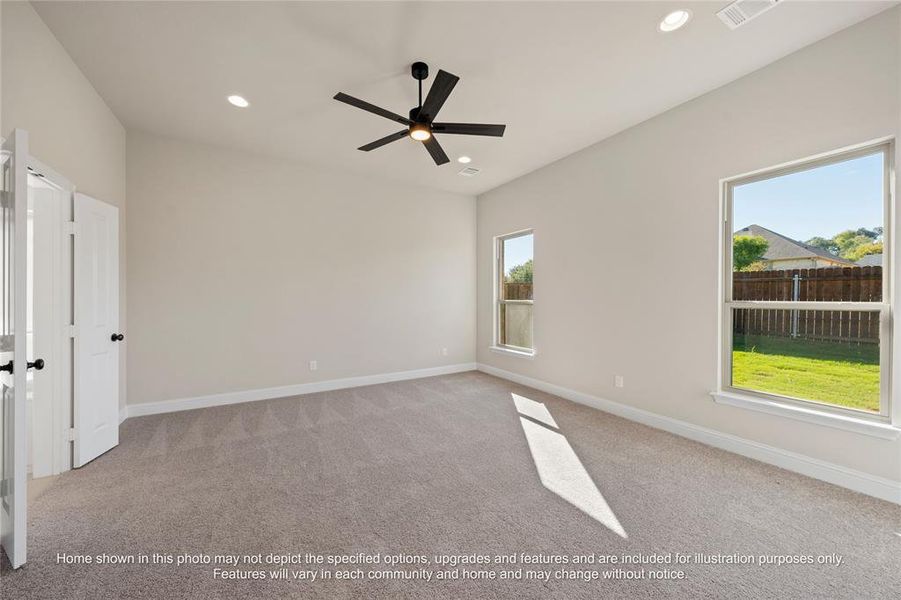 Spacious, unfurnished interior of a new home in Ridgepoint - Phase 1, Midlothian (Image 5).