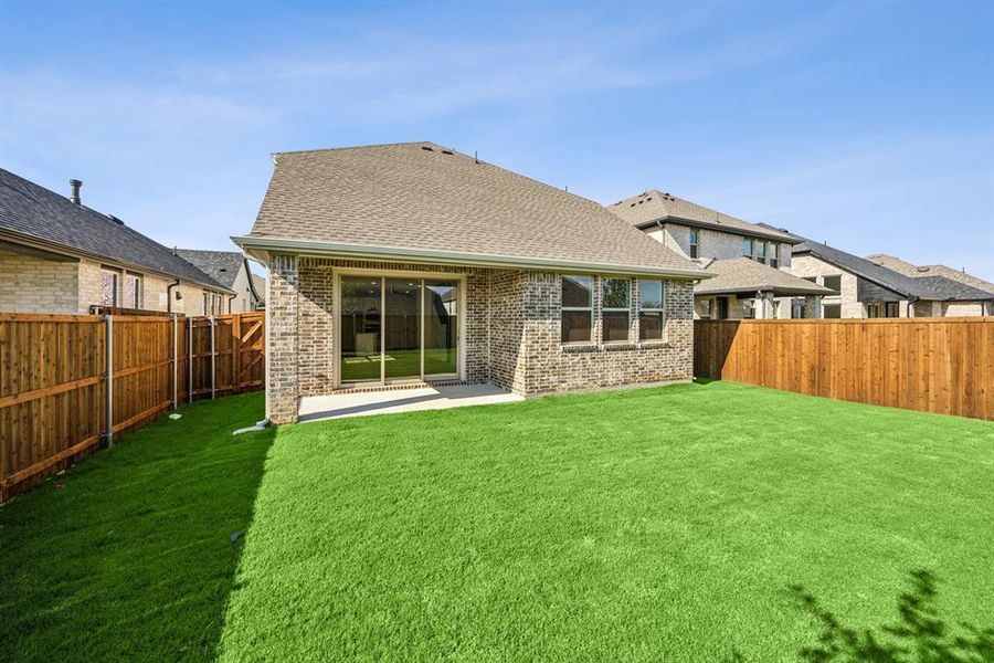 Exterior details and patio area of a home in Heritage Ranch, Sherman (Image 23). Exterior details and patio area of a home in Heritage Ranch, Sherman (Image 23).
