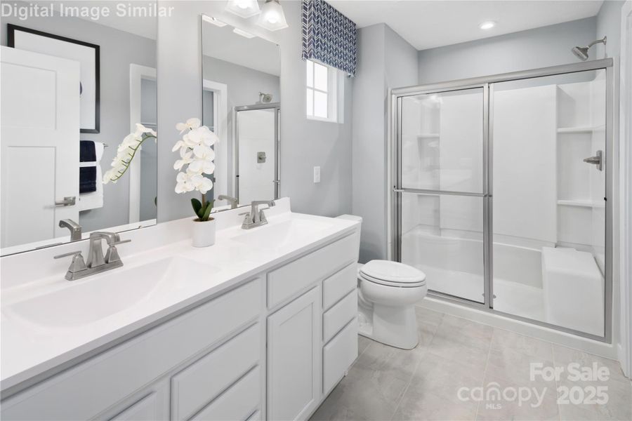 Furnished interior view inside a new home in Linwood Estates, Lexington (Image 6).