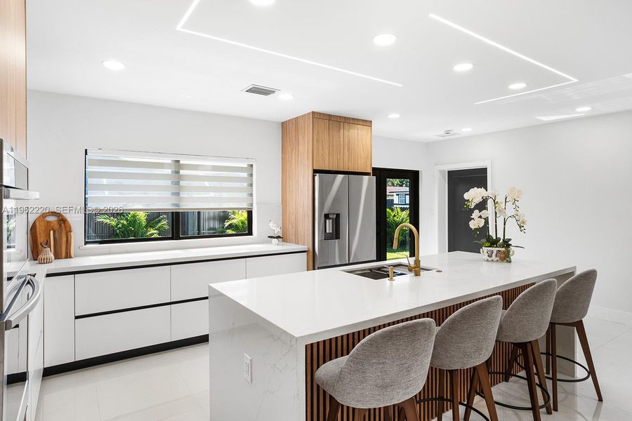 Furnished interior view inside a new home in , Miami (Image 7). Furnished interior view inside a new home in , Miami (Image 7).