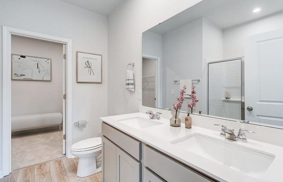 Furnished interior view inside a new home in Nexton, Summerville (Image 7).