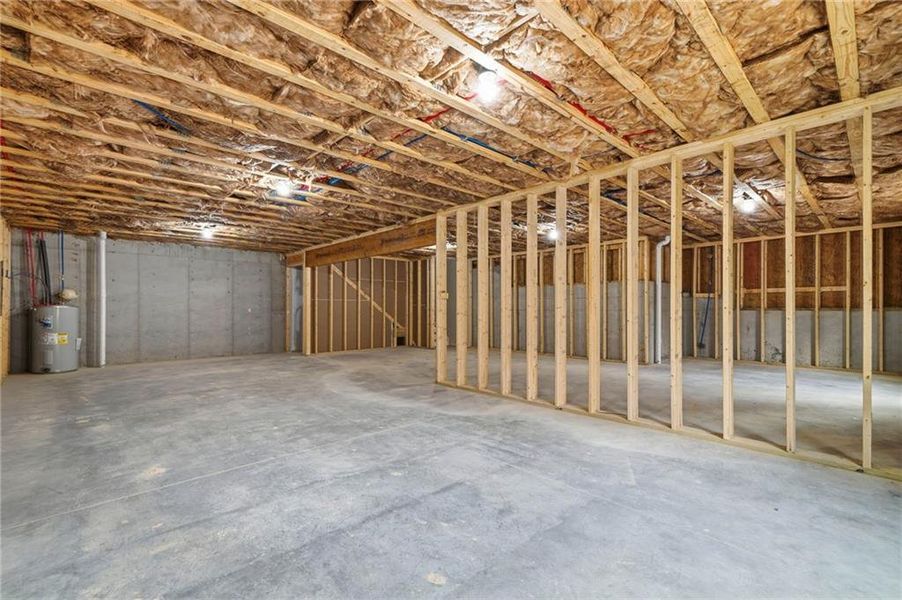 In-progress construction of a new home in , Ball Ground, GA (Image 34).