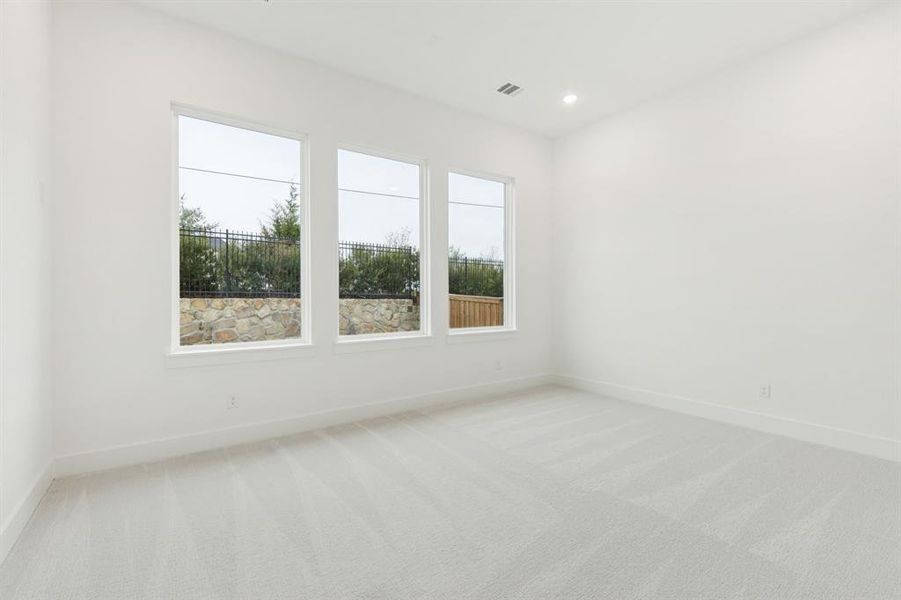 Your new main floor media room is the perfect place for family movie nights or big game day parties! Your new main floor media room is the perfect place for family movie nights or big game day parties!