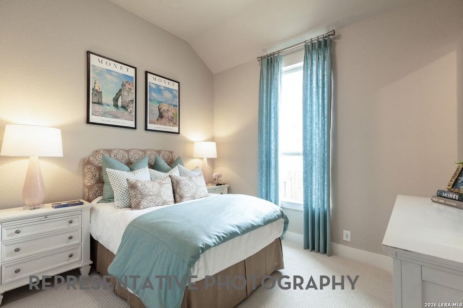 Furnished interior view inside a new home in The Ranches at Creekside, Boerne (Image 43).